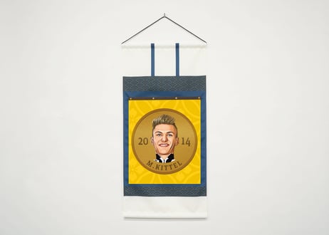 【マルセル・キッテル選手】掛け軸風タペストリー【さいたまクリテリウム2024】