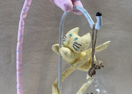 しっぽつかみねこ（4匹セット）