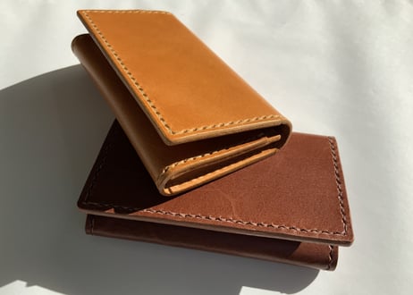 *受注生産＊桐の道具箱（すてあーずのレザーカードケース入り）