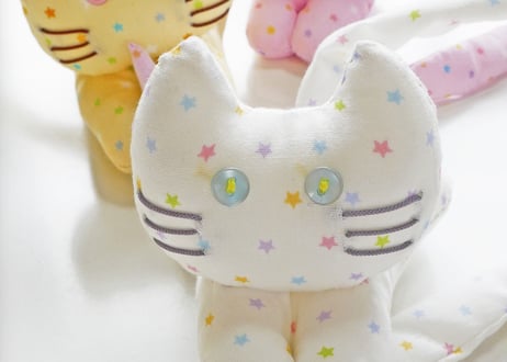 しっぽつかみねこ（4匹セット）