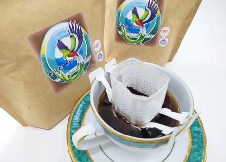 コスタリカぷらびだ村コーヒー(ドリップバッグ)16バッグセット(8バッグ入り×2袋)