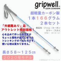 [クーポンあり] アウトレット品(外観難あり)グリップウェル ジェム・カーボン(2020年モデル)