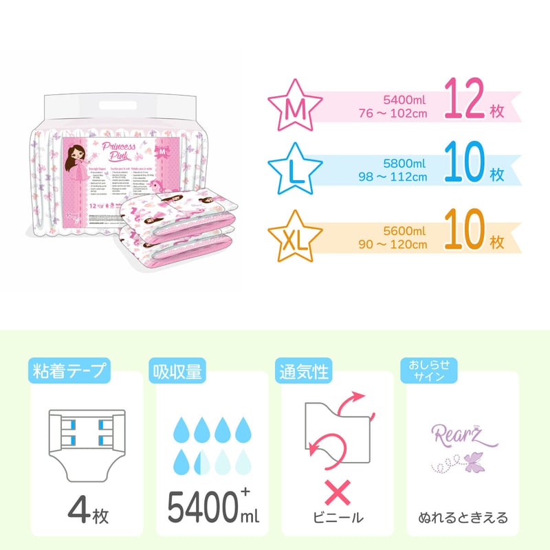Princess Pink 【1ケース】 | WhiteFluff しろのふわふわ