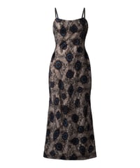 Blue ringed octopus U neck slip dress