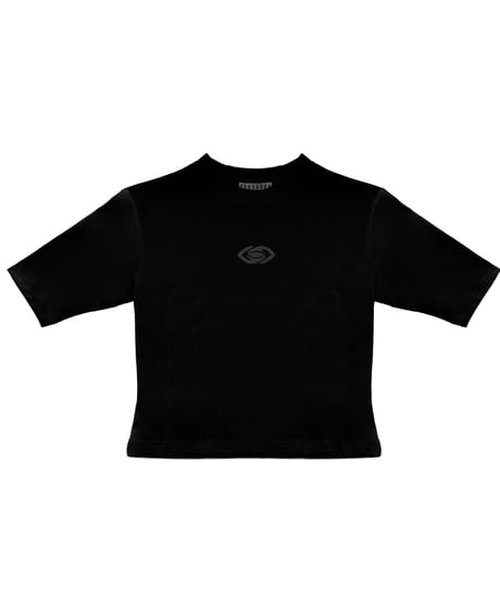 Corset line medium black T-shirt
