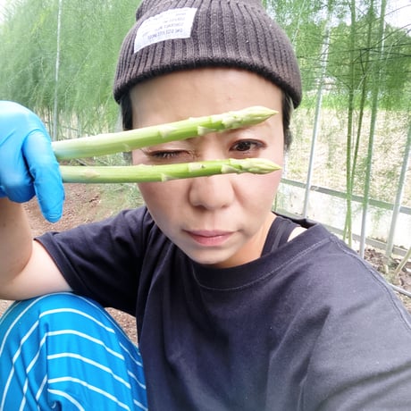 夏採りアスパラと生きくらげのセット