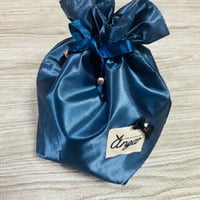 Anza ネイビー巾着袋 30%off