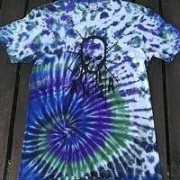 Anza 30th ドクロT 染めTシャツ