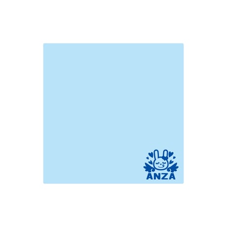 Anza birthday ミニハンカチ