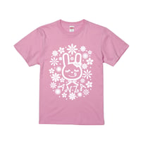Anza 30th ラビットTシャツ ピンク