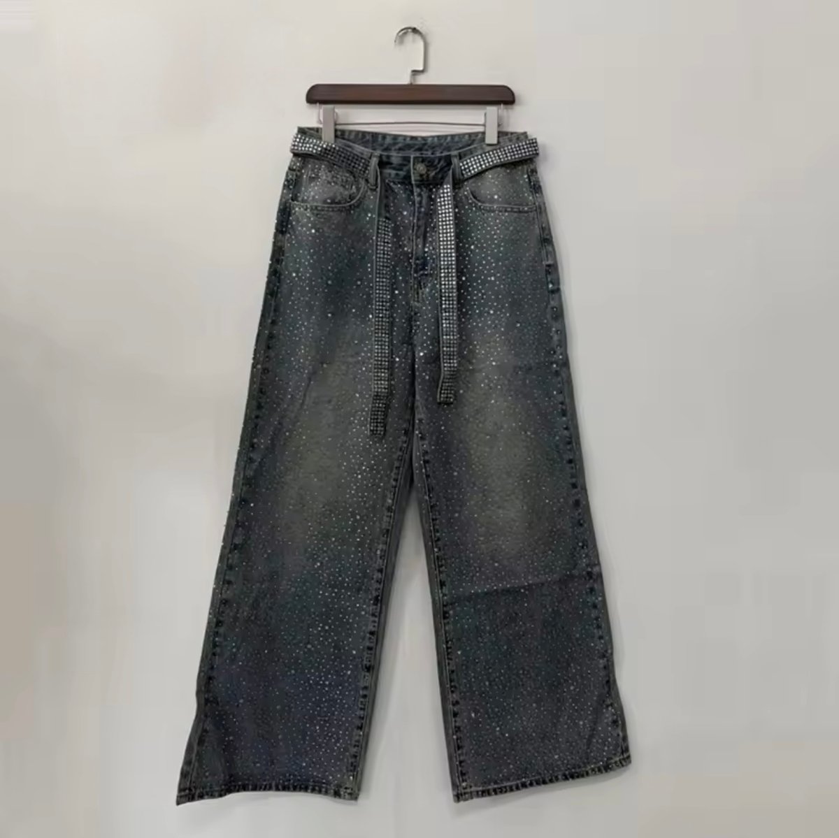 timelesz 『寺西拓人 様着用』rhinestone design denim pant