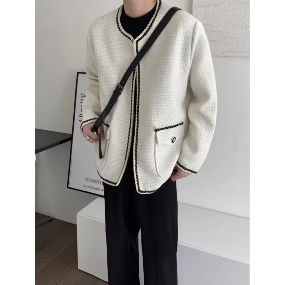 志尊淳 様着用衣装【CIEL LENT select】simple line tweed j