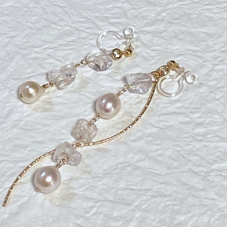 candy pearl＜14kgf・ピアス・イヤリング＞