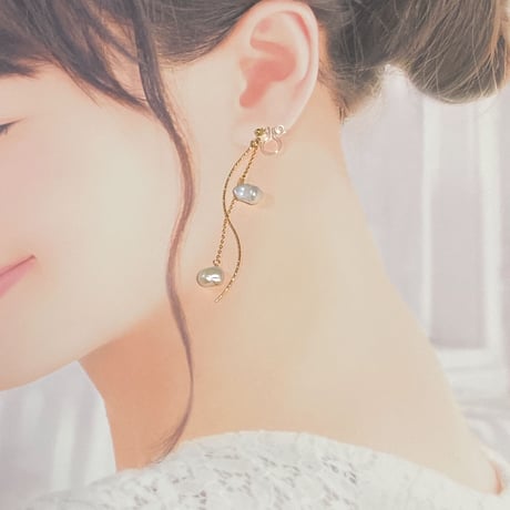 sea drops＜14kgf・ピアス・イヤリング＞