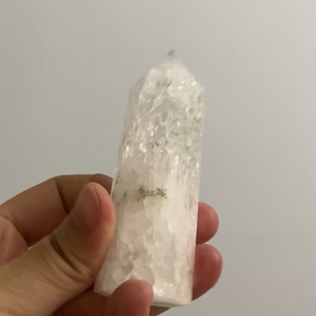 ＜1点限り＞クラック水晶  六角柱　ブラジル産