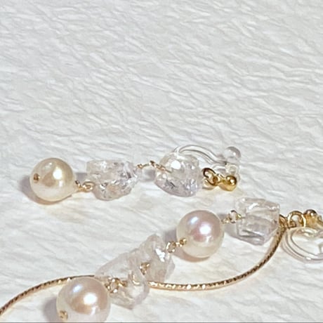 candy pearl＜14kgf・ピアス・イヤリング＞