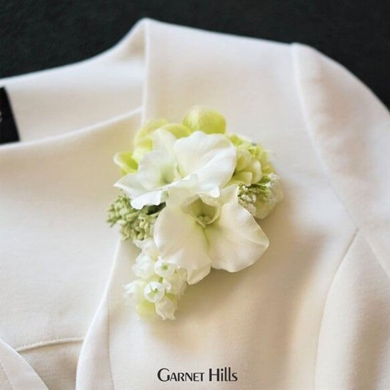デンファレのコサージュ 卒業式・入学式、セレモニーに♡ | GARNET HILLS