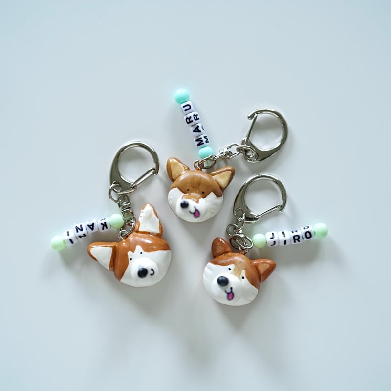 日本在住の方専用受注商品】UCHINOKO ME GA TEN CLAY CHARM | G