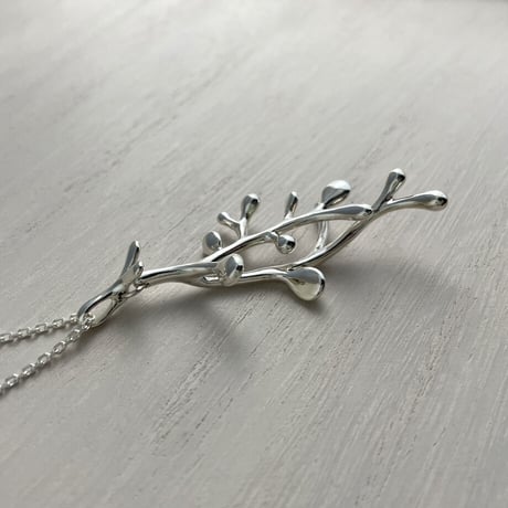 SILVER ネックレス　Polka