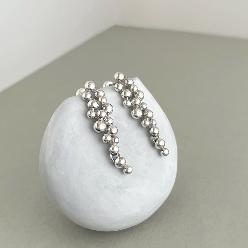 SILVER ピアス Suiteki | Hangai SILVER JEWELRY