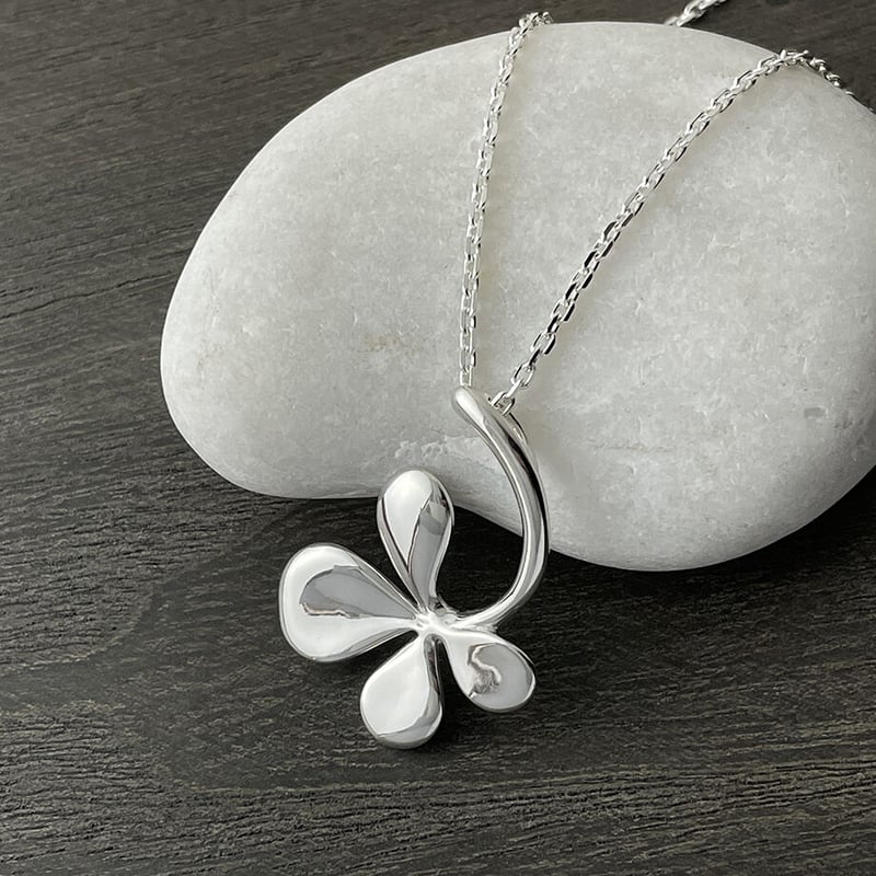 SILVER ネックレス クローバー | Hangai SILVER JEWELRY SILVER ネックレス クローバー | Hangai SILVER JEWELRY