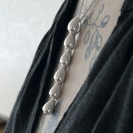 SILVER ネックレス　Pluvia