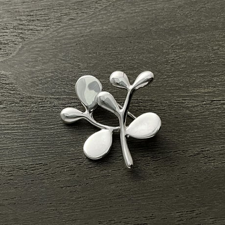 SILVER ブローチ　Midori