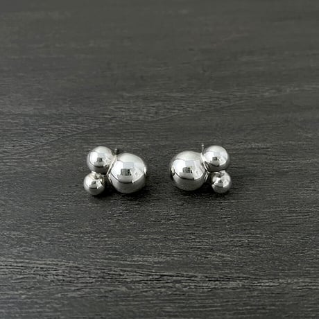 SILVER ピアス　Tsubu
