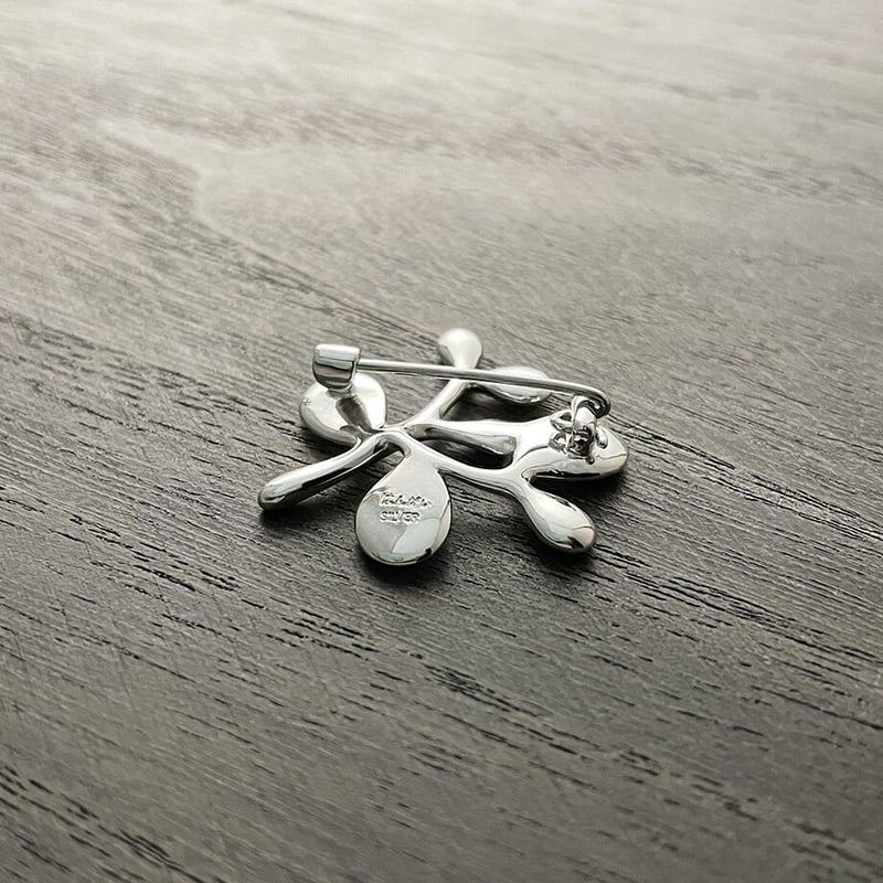 SILVER ブローチ Midori | Hangai SILVER JEWELRY SILVER ブローチ Midori | Hangai SILVER JEWELRY
