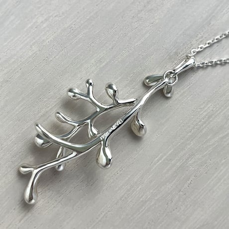 SILVER ネックレス　Polka