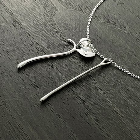 SILVER ネックレス　すみれ