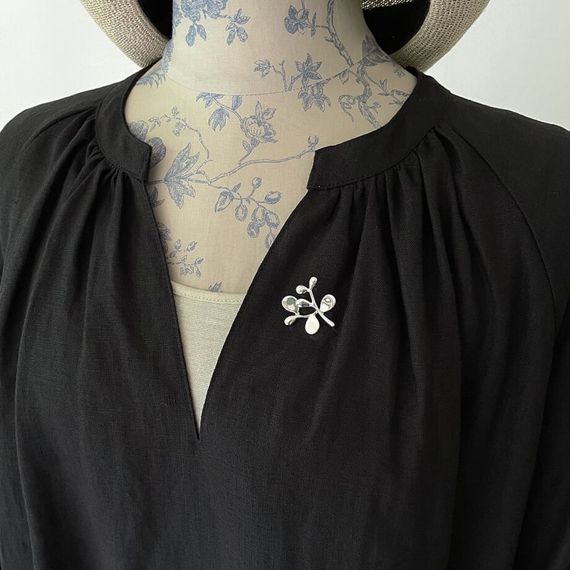 SILVER ブローチ Midori | Hangai SILVER JEWELRY