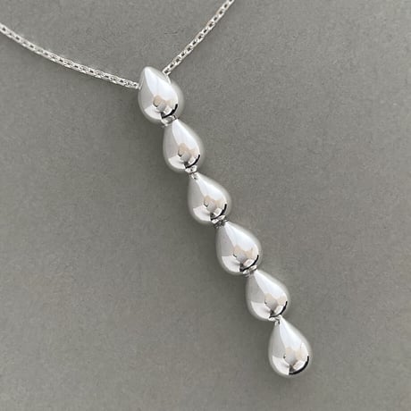 SILVER ネックレス　Pluvia