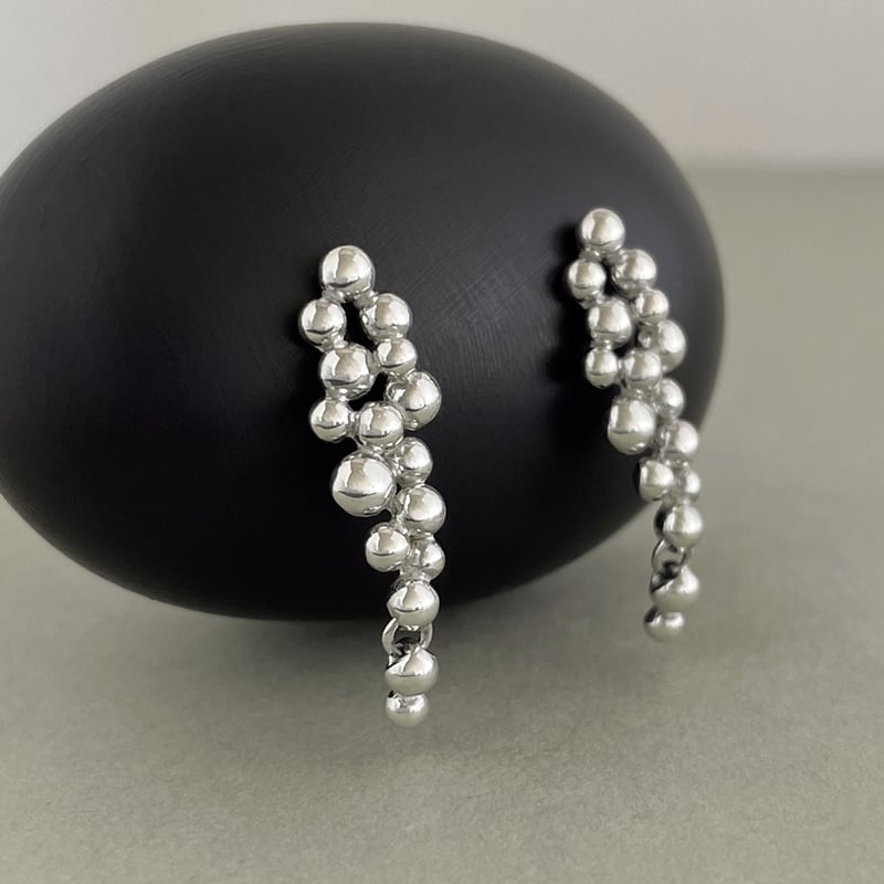 SILVER ピアス Suiteki | Hangai SILVER JEWELRY