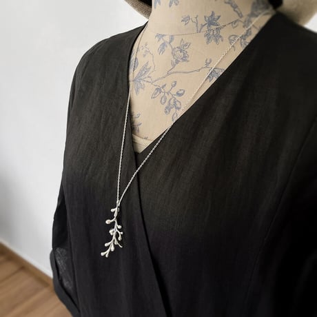 SILVER ネックレス　Polka