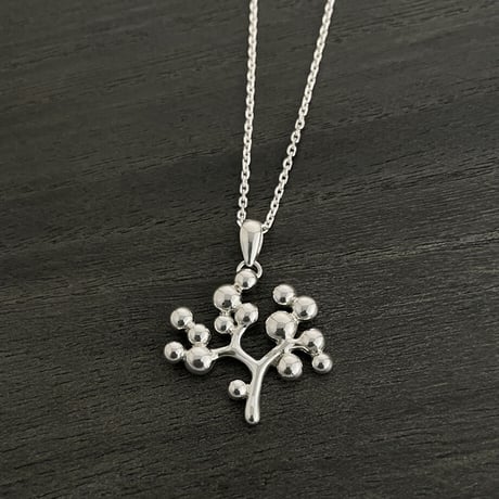 SILVER ネックレス　樹木