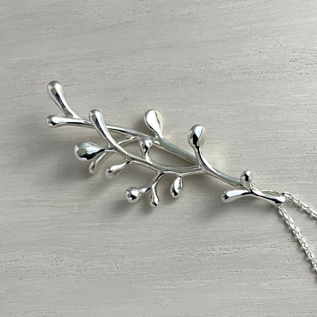 SILVER ネックレス　Polka