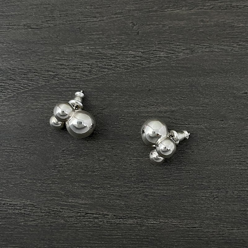 SILVER ピアス Tsubu | Hangai SILVER JEWELRY