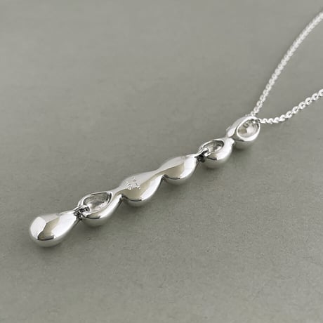 SILVER ネックレス　Pluvia