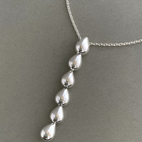 SILVER ネックレス　Pluvia