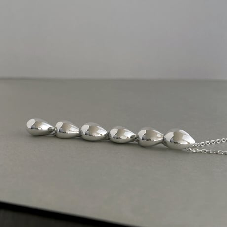 SILVER ネックレス　Pluvia