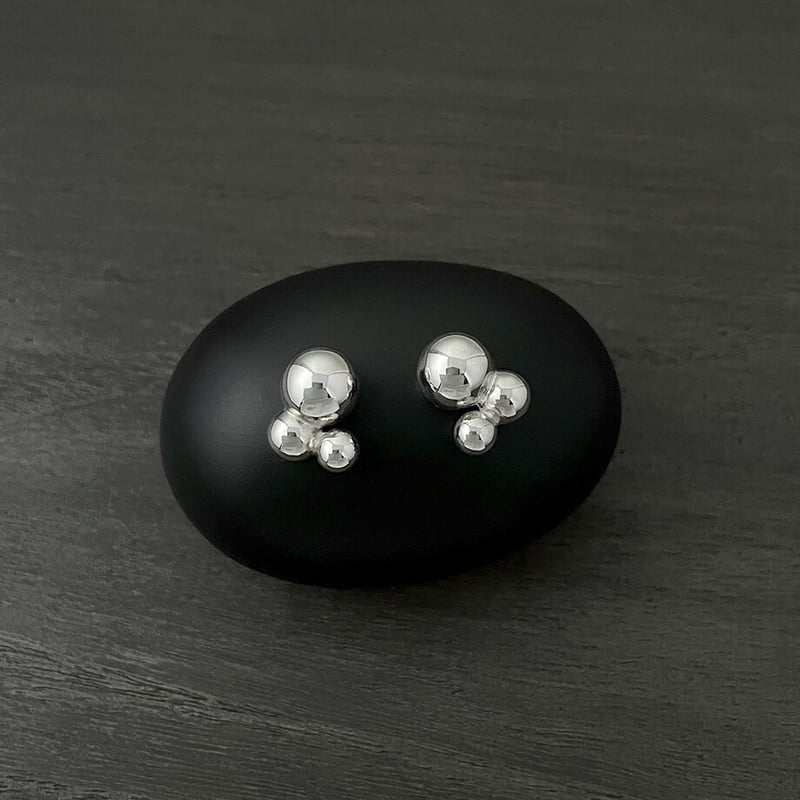 SILVER ピアス Tsubu | Hangai SILVER JEWELRY SILVER ピアス Tsubu | Hangai SILVER JEWELRY