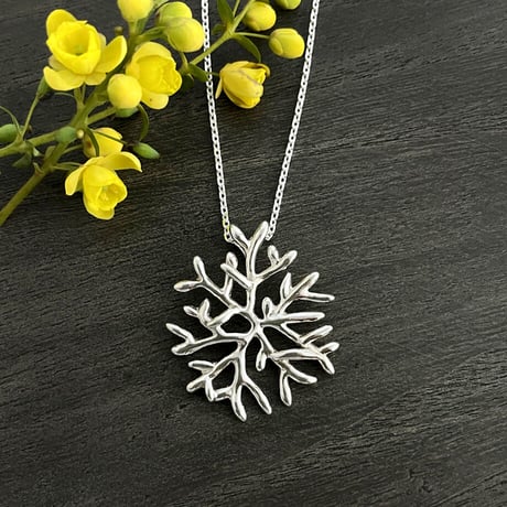 SILVER ネックレス　ゆき