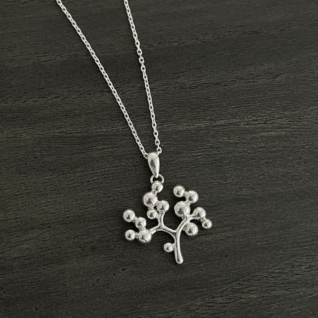 SILVER ネックレス　樹木