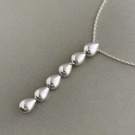 SILVER ネックレス　Pluvia