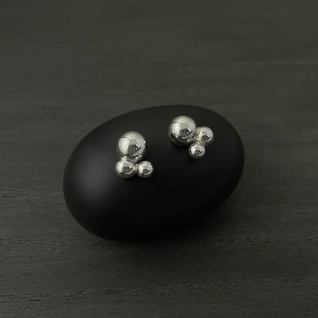 SILVER ピアス　Tsubu