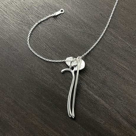 SILVER ネックレス　すみれ