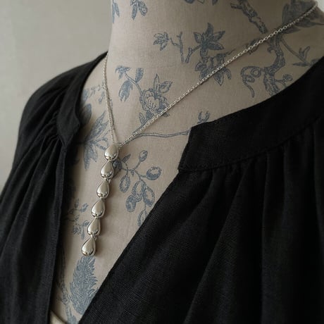 SILVER ネックレス　Pluvia