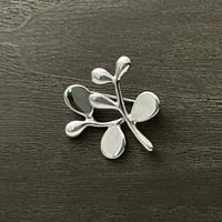 SILVER ブローチ　Midori