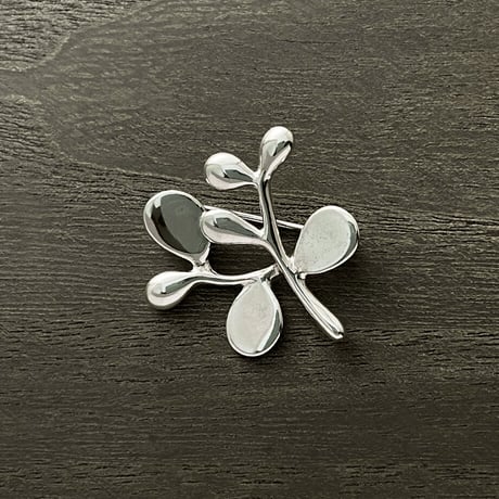 SILVER ブローチ　Midori